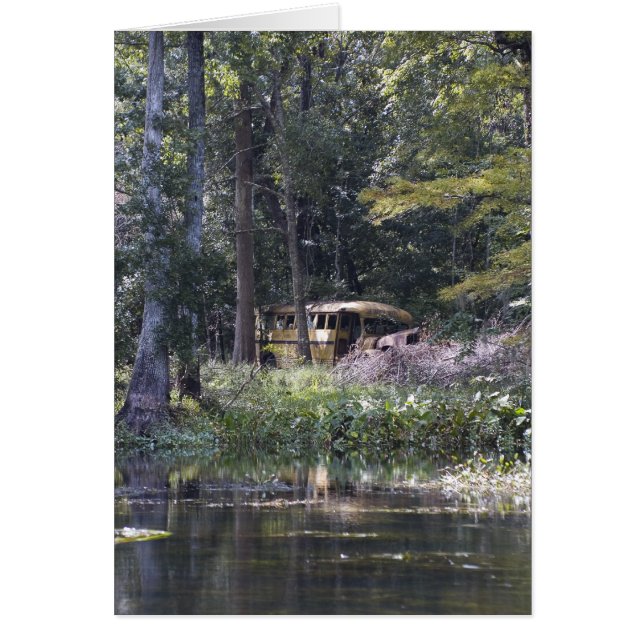 遺棄されたバスカード (正面)