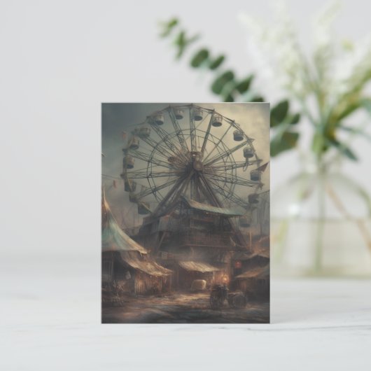 遺棄された幽霊のよく出るジストピアカーニバル ポストカード (スタンド正面)