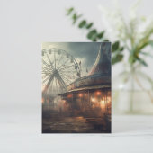 遺棄された幽霊のよく出るディストピアカーニバルテント ポストカード (スタンド正面)