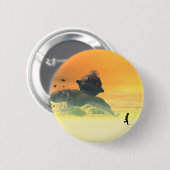 遺棄ロボット再生ボタン 缶バッジ (正面&裏面)