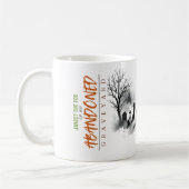 遺棄墓地の霧の中 コーヒーマグカップ (左)