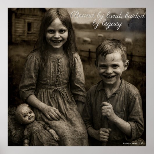 遺産のポスターに導かれて土地に縛られる ポスター (正面)