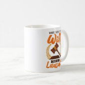 遺言がある弁護士の法学生 コーヒーマグカップ (正面右)