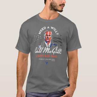 遺言が必要ならマギルまでお電話を Tシャツ