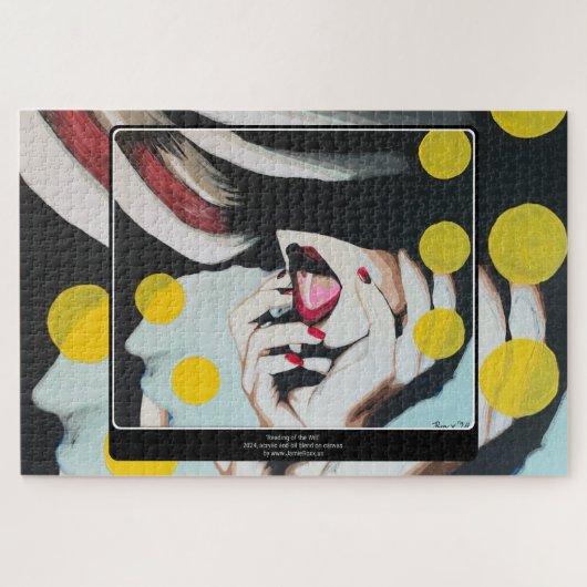 遺言読の絵を描遺言の ジグソーパズル (横)