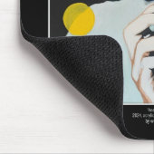 遺言読の絵を描遺言の マウスパッド (コーナー)