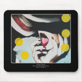 遺言読の絵を描遺言の マウスパッド (正面)