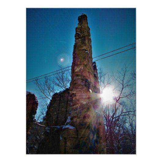 「遺跡のレイ」 フォトプリント            (正面)