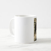 遺跡遊の中に…カンボジア，タプローム コーヒーマグカップ (正面左)