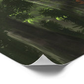 遼寧省シーンプリント ポスター (角)