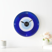 避けて下さい悪のまなざし"時計"を ラージ壁時計 (ホーム)