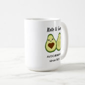 避けカスタマイズるカップルMUG コーヒーマグカップ (正面右)