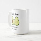 避けカスタマイズるカップルMUG コーヒーマグカップ (正面左)