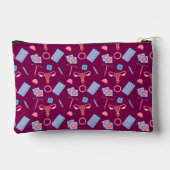 避妊パターンフェミニスト アクセサリーポーチ (裏面)