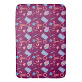 避妊パターンフェミニスト バスマット (正面縦)