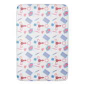 避妊パターンフェミニスト バスマット (正面縦)