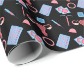 避妊パターンフェミニスト ラッピングペーパー (ロールコーナー)