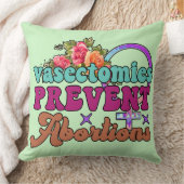 避妊手術は中絶を防ぐ ピロー (ブランケット)