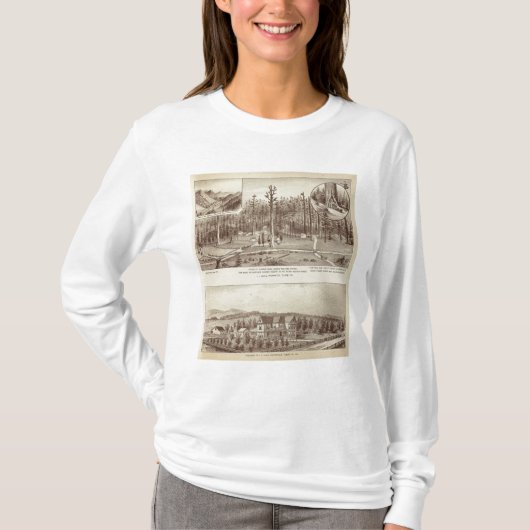 避暑用の家、ルイスの住宅 Tシャツ (正面)