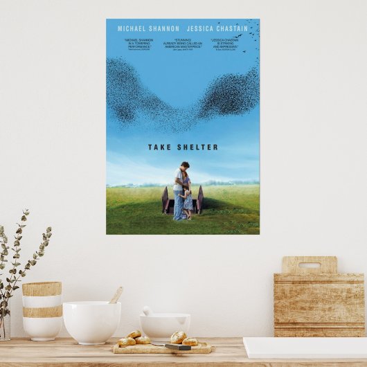 避難する ポスター (キッチン)