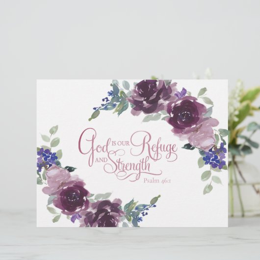 避難所と強さの紫のフローラ (スタンド正面)