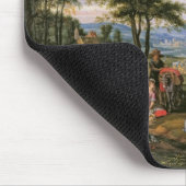 避難所に入ること マウスパッド (コーナー)