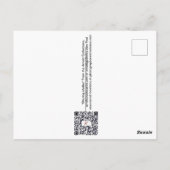 避難所の共有 ポストカード (裏面)