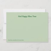 避難所の子ネコの休日 サンキューカード (裏面)