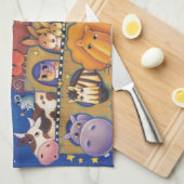 避難所 キッチンタオル (四つ折り)