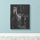 避難所 キャンバスプリント (インサイチュ (ウッドフロア))