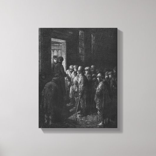 避難所 キャンバスプリント (正面)