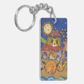 避難所 キーホルダー (正面左)