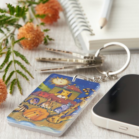 避難所 キーホルダー (正面右)