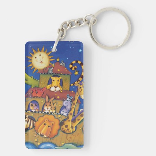 避難所 キーホルダー (裏面)