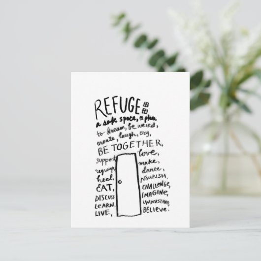 避難所 ポストカード (スタンド正面)