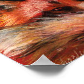 避難用キツネポスター ポスター (角)