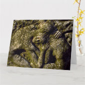 避難用ジャンボグリーティングカード カード (黄色い花)