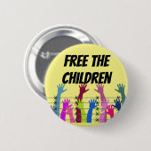避難者の子供ボタン 缶バッジ (正面&裏面)