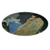 避難者の感謝祭 カッティングボード (角)