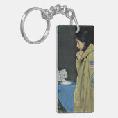 避難者の感謝祭 キーホルダー (正面左)