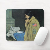 避難者の感謝祭 マウスパッド (マウス)