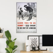 避難離れ – これを私たちに、Sonny ポスター (ホームオフィス)