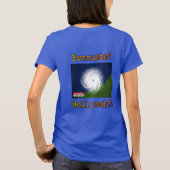 避難?うんうん!!! Tシャツ (裏面)