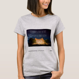 避難T型 Tシャツ