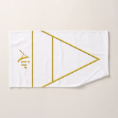 還気異教の要素シンボル バスタオルセット (ハンドタオル)