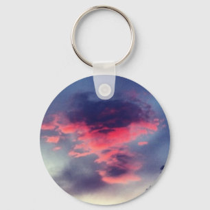 邪悪で赤い雲Keychain キーホルダー