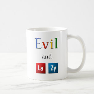 邪悪で、不精なマグ コーヒーマグカップ