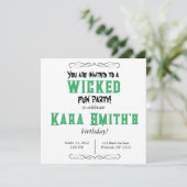 邪悪なおもしろいパーティー 招待状 (スタンド正面)