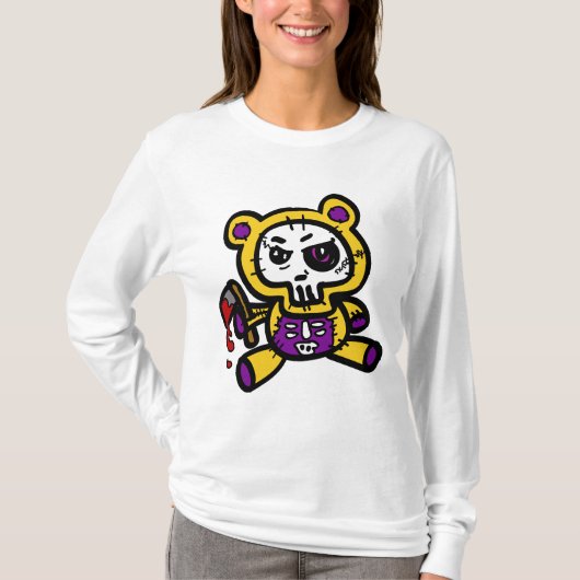 邪悪なくま Tシャツ (正面)