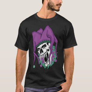 邪悪なこっけい者のスカル Tシャツ